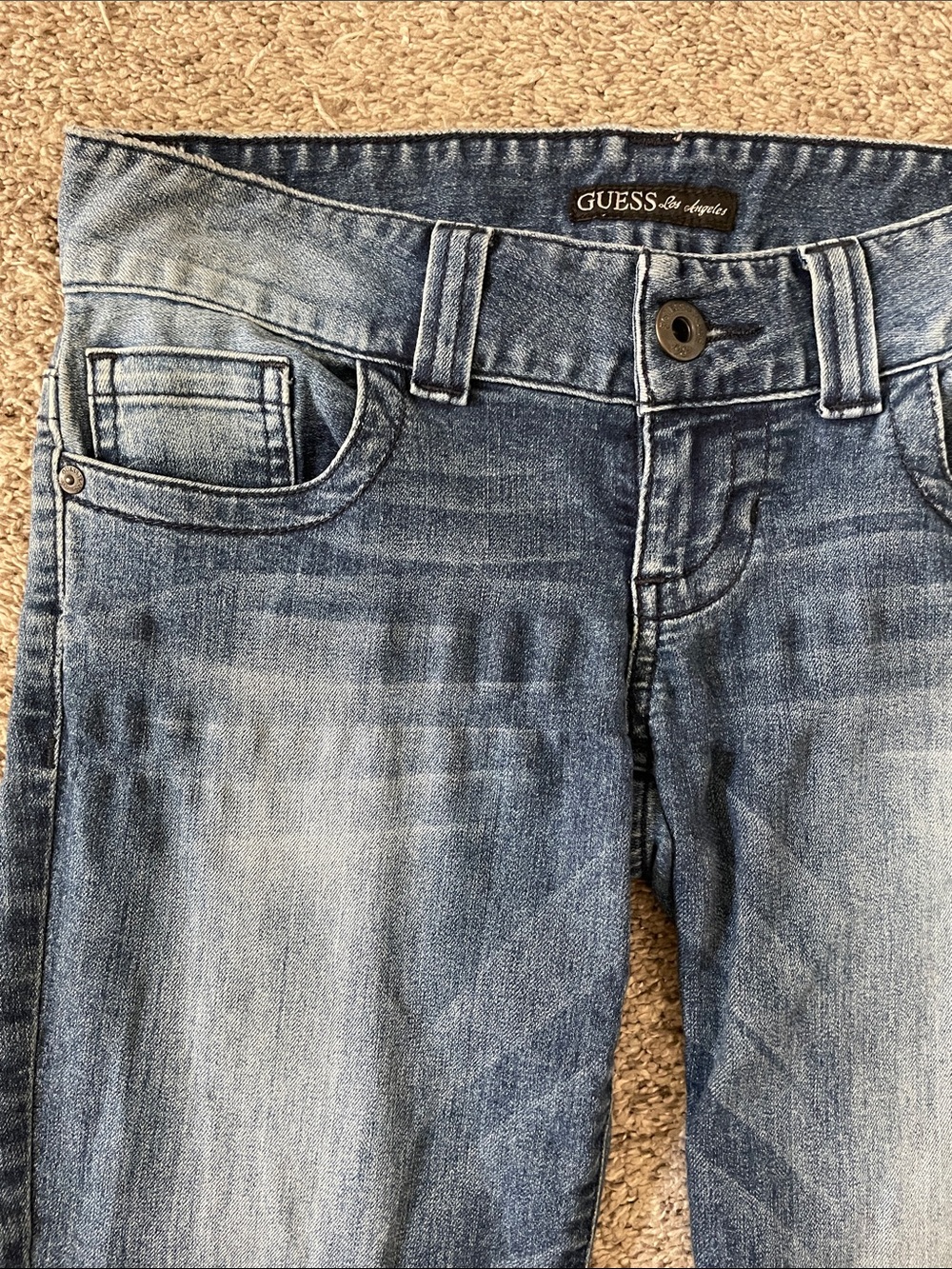 Guess Mid-Blue Slim Jeans - Picture 3 of 7